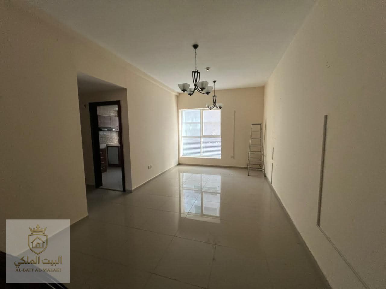 2-bedroom apartment with a living room in Al Majaz 2, in a prime location close to all services. The apartment features a spacious layout with built-in wardrobes that provide excellent storage space. One master bedroom with a private bathroom, plus a tota