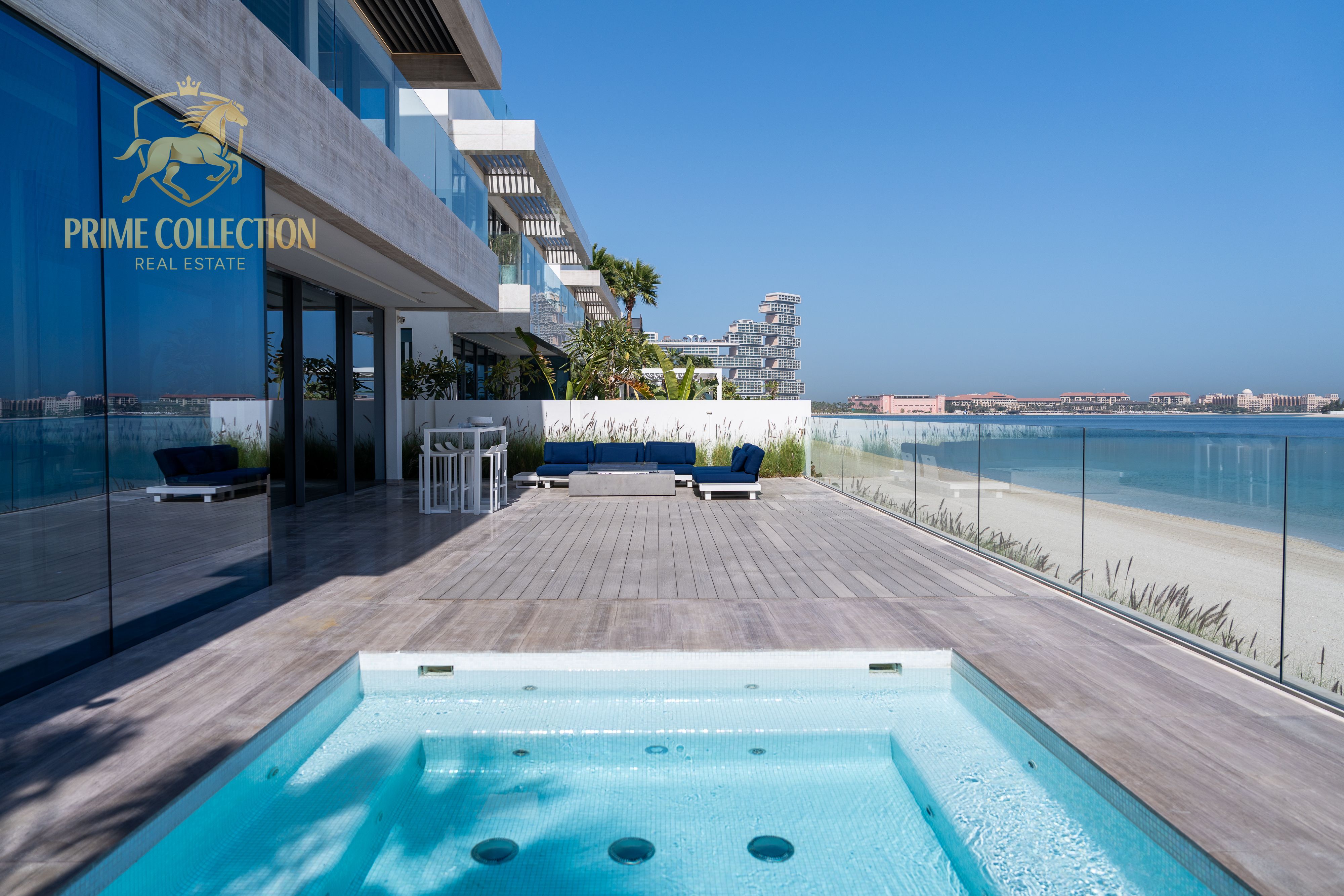 Luxury Signature Villa | Full Sea View | Private Beach | Frond G, Palm Jumeirah
