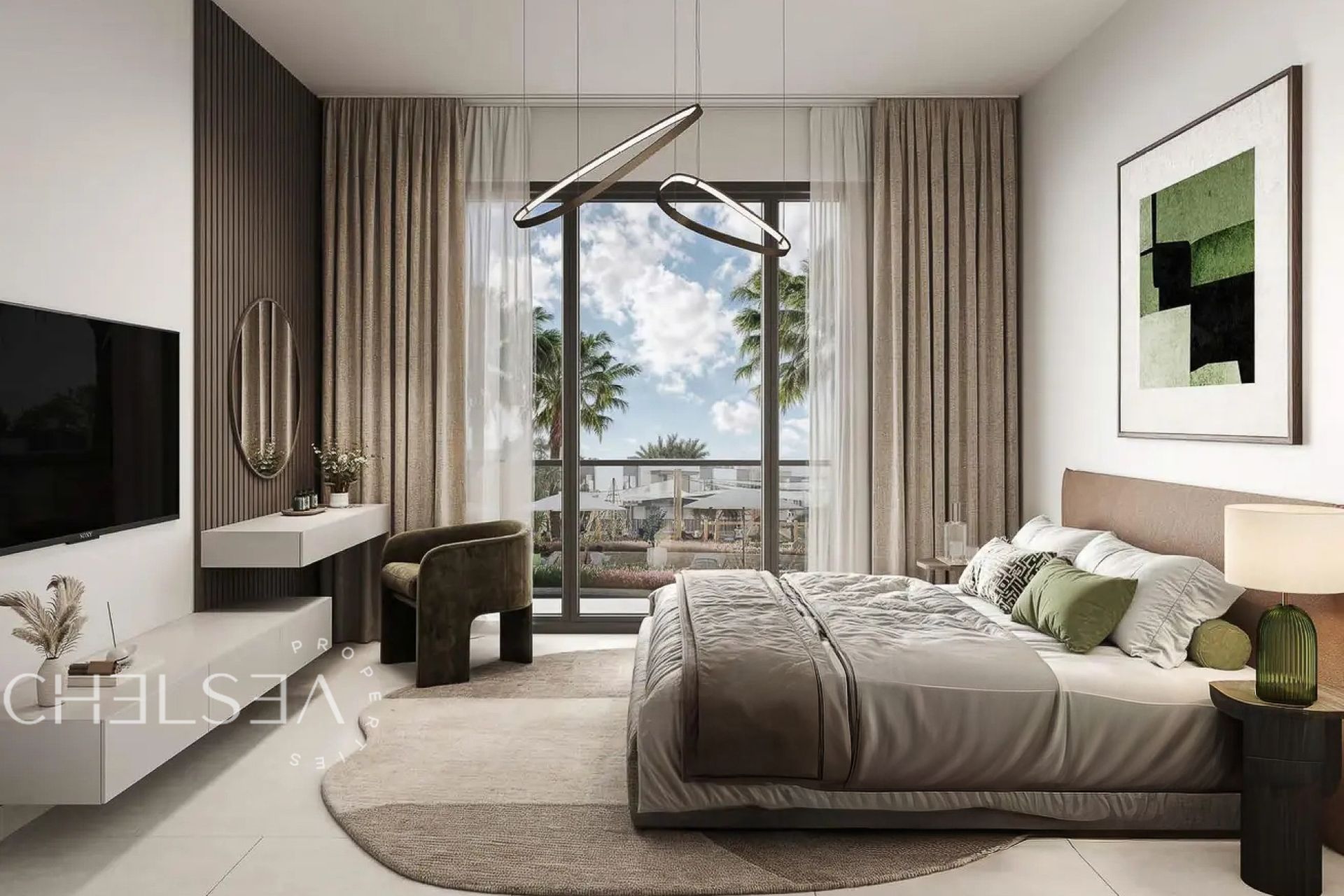 1BR Apartment | Greenery Views | Smart Home