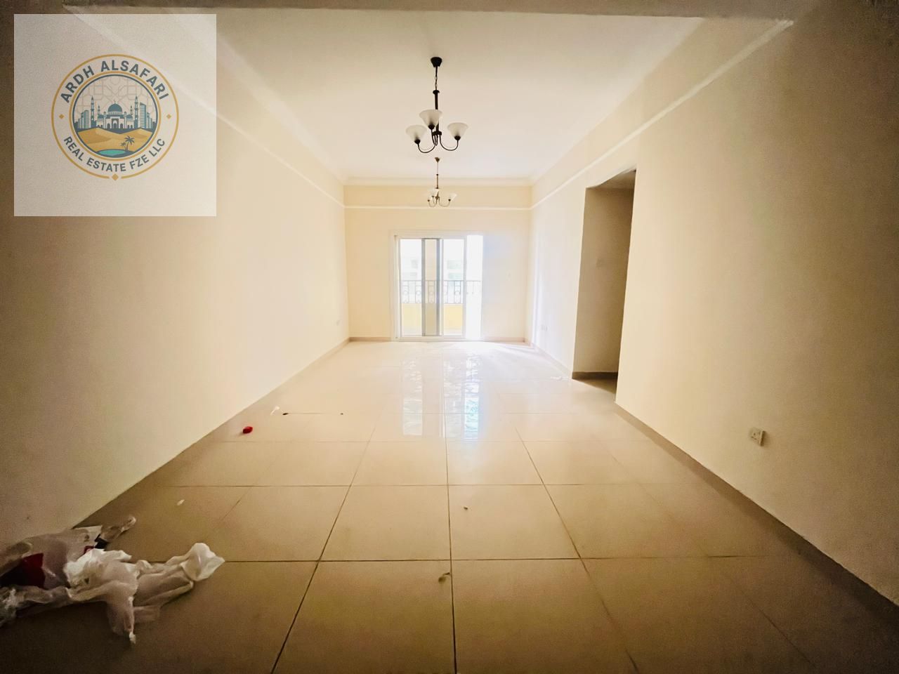 "Elegant 3BHK with balcony, modern kitchen, wardrobes, and open-plan living. Spacious home for families seeking comfort and luxury. "