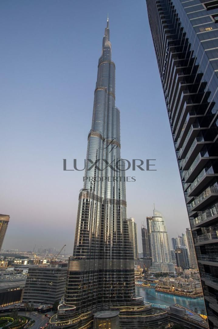 Burj Khalifa View | Luxury 3BR | High Floor