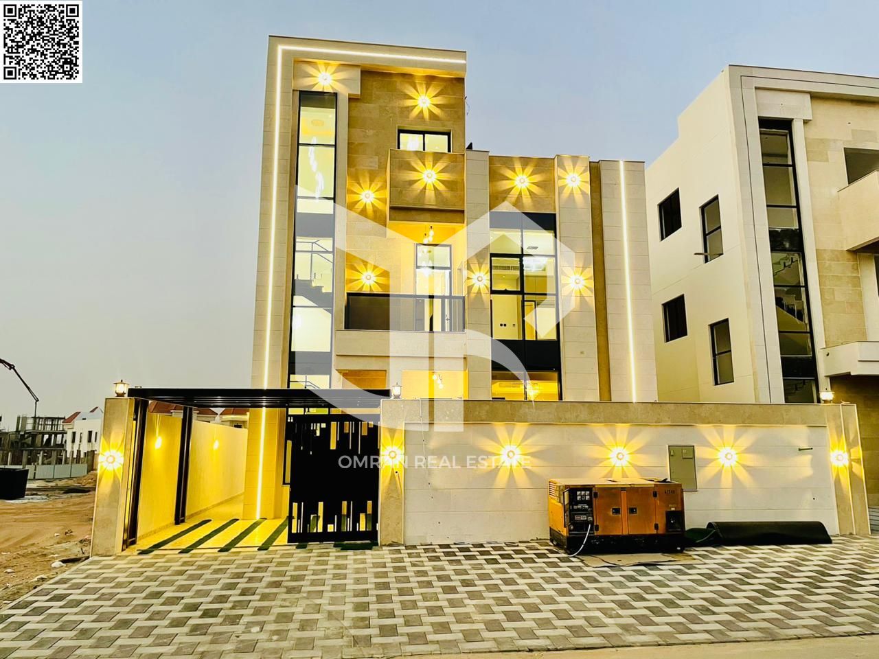 Own your dream villa with a modern design, a rooftop terrace, and includes registration fees and air conditioning.