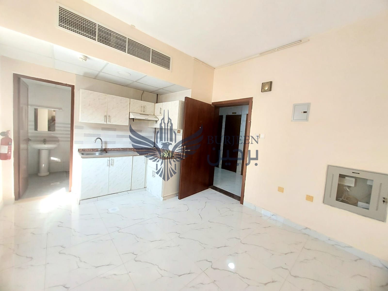 Ready to move studio apartment rent 22k