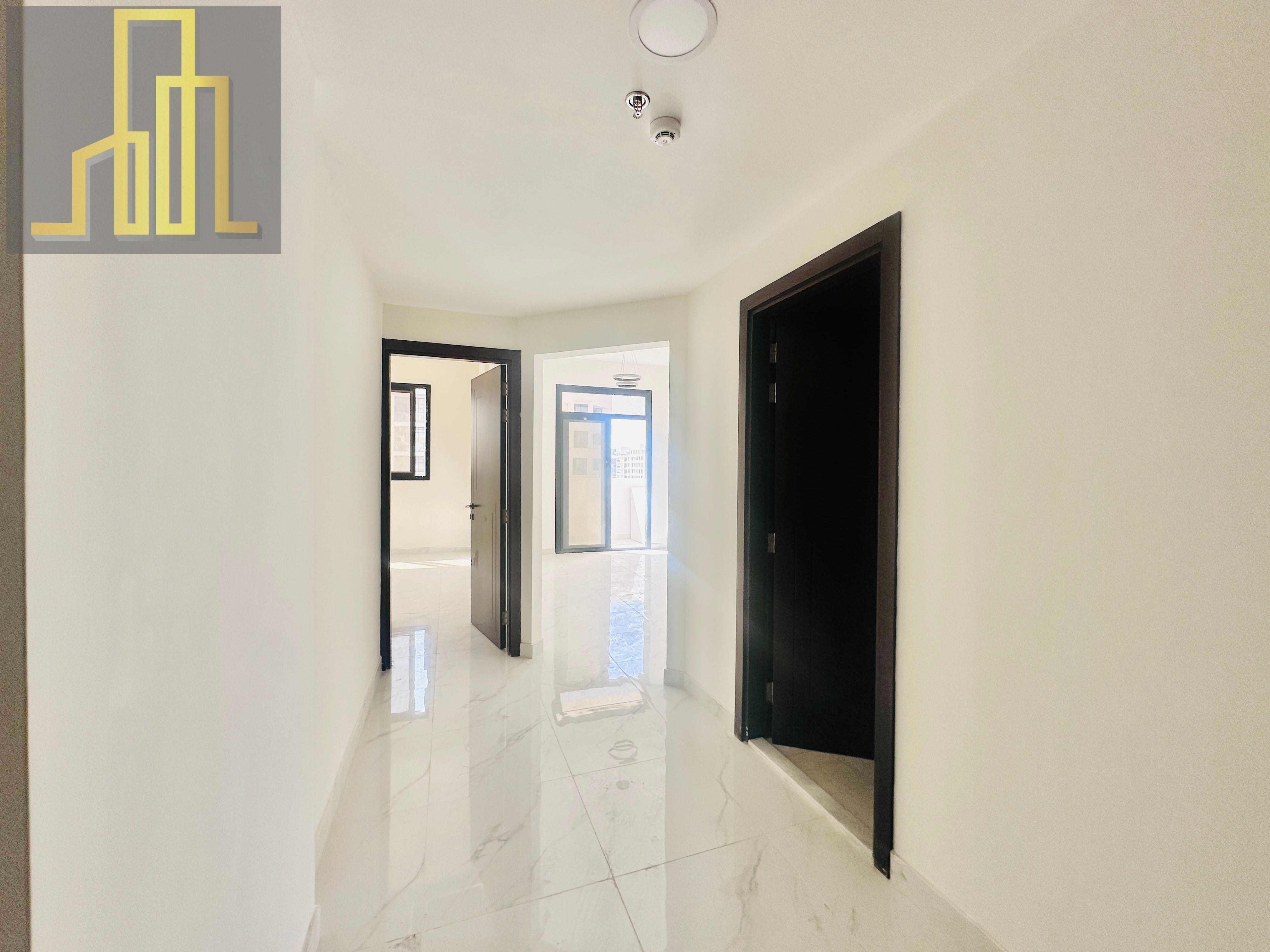 Sunlit Hall | 1bhk + 1 bath | Aljada Prime Location