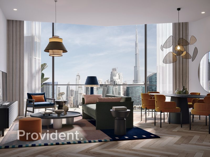 Burj Khalifa View | Prime Location | Waterfront