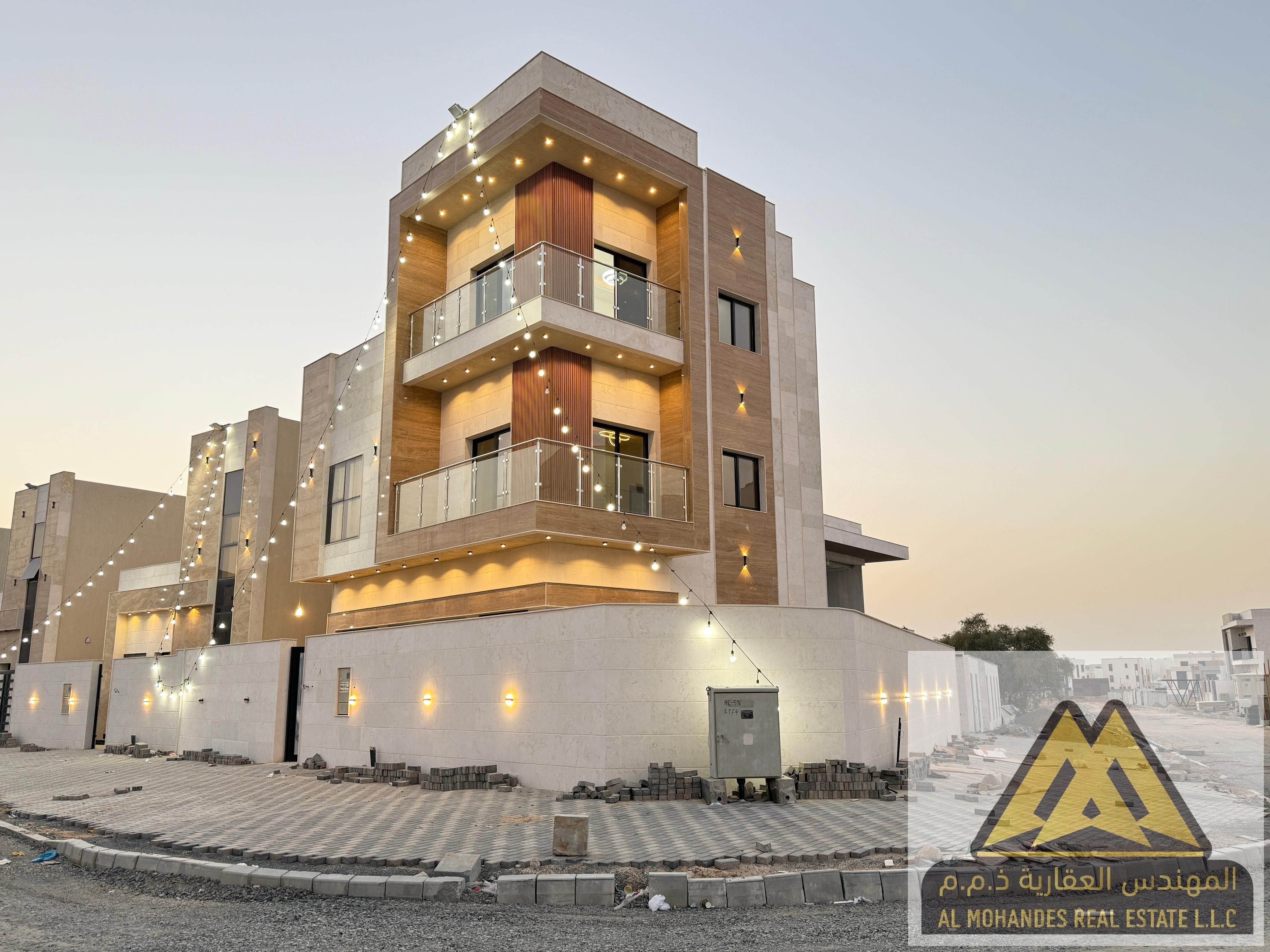 Luxury 5-Bedroom Villa for Sale with Majlis and Living Hall – Al Helio 1, Ajman | Inclusive of Registration Fees