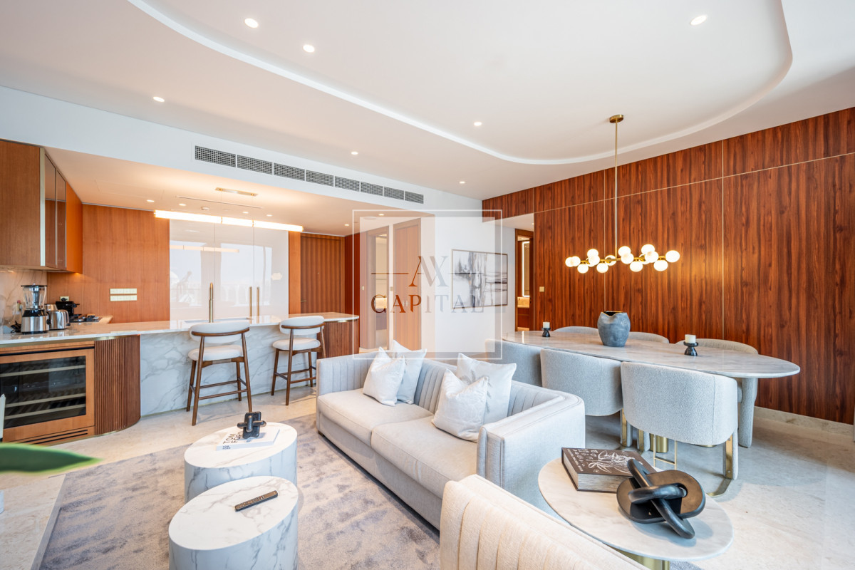 Never Used | Vacant| Furnished |Private Beach