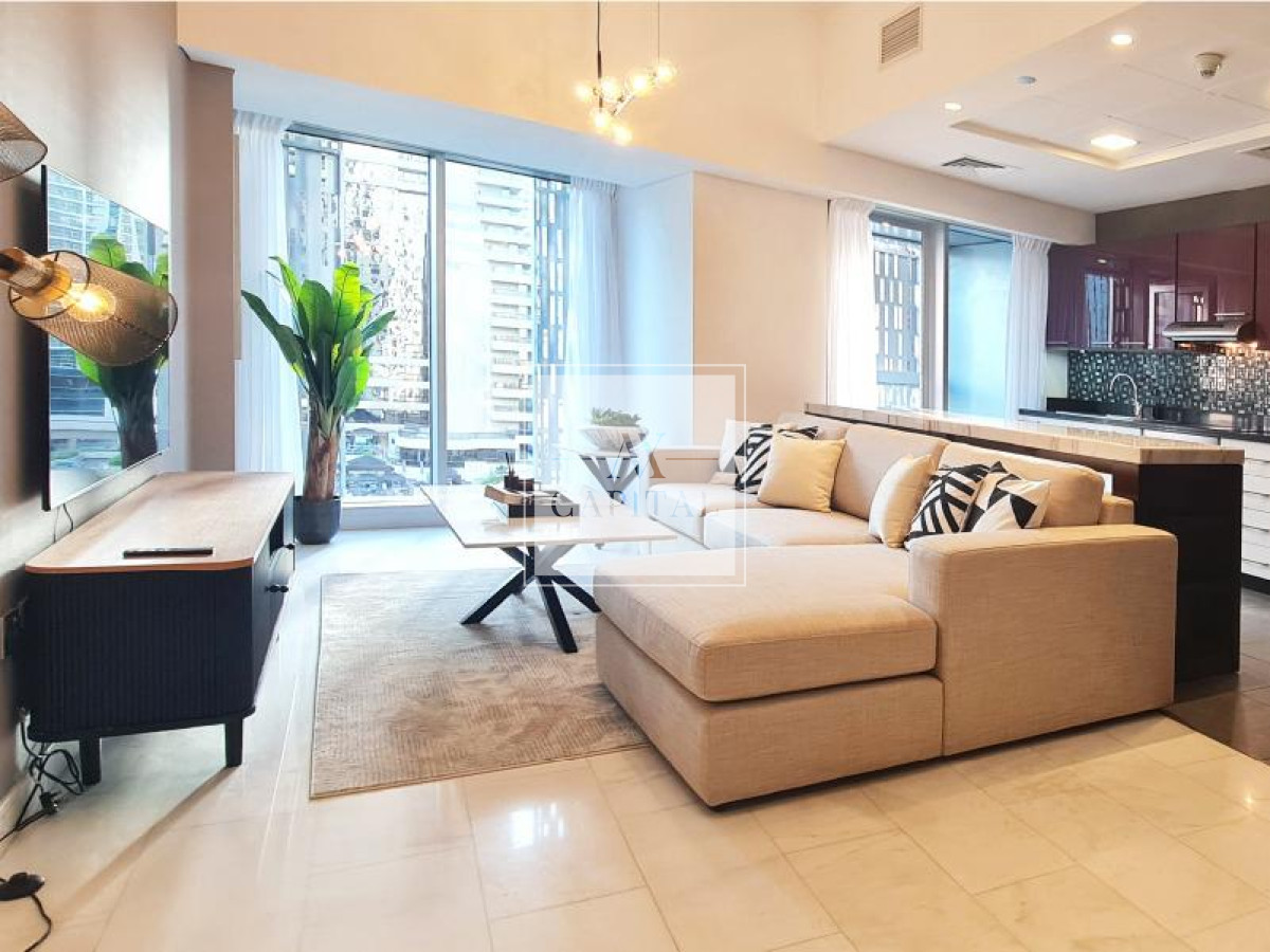 Premium 1 Bed| Furnished| Full Marina & Sea View