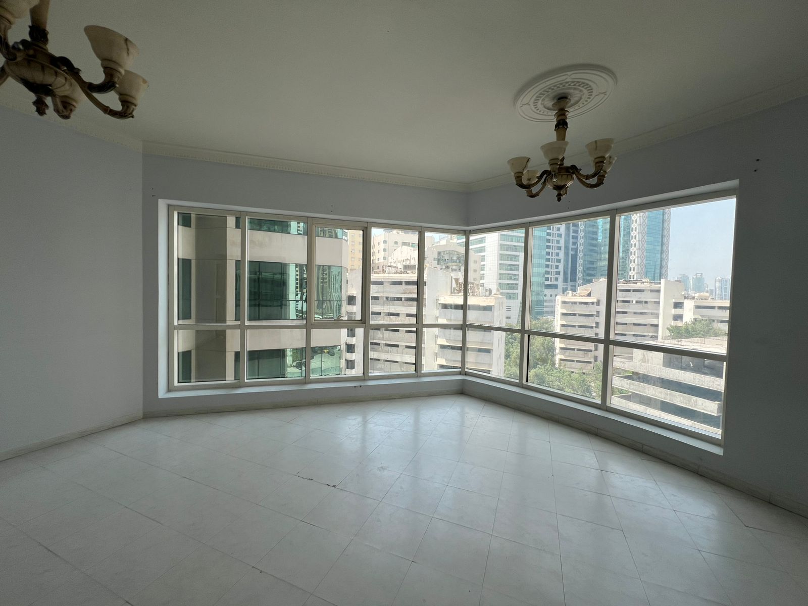 With free AC, free month, gym & pool, stunning panoramic view, spacious areas, super deluxe finish, lively location close to all services