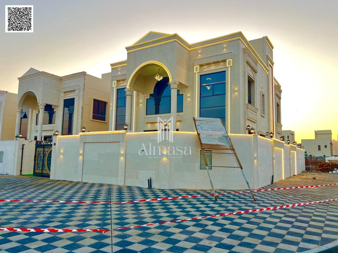 Luxury Classic Corner Villa for Sale in Al Helio 2 – Prime Location Near Main Roads