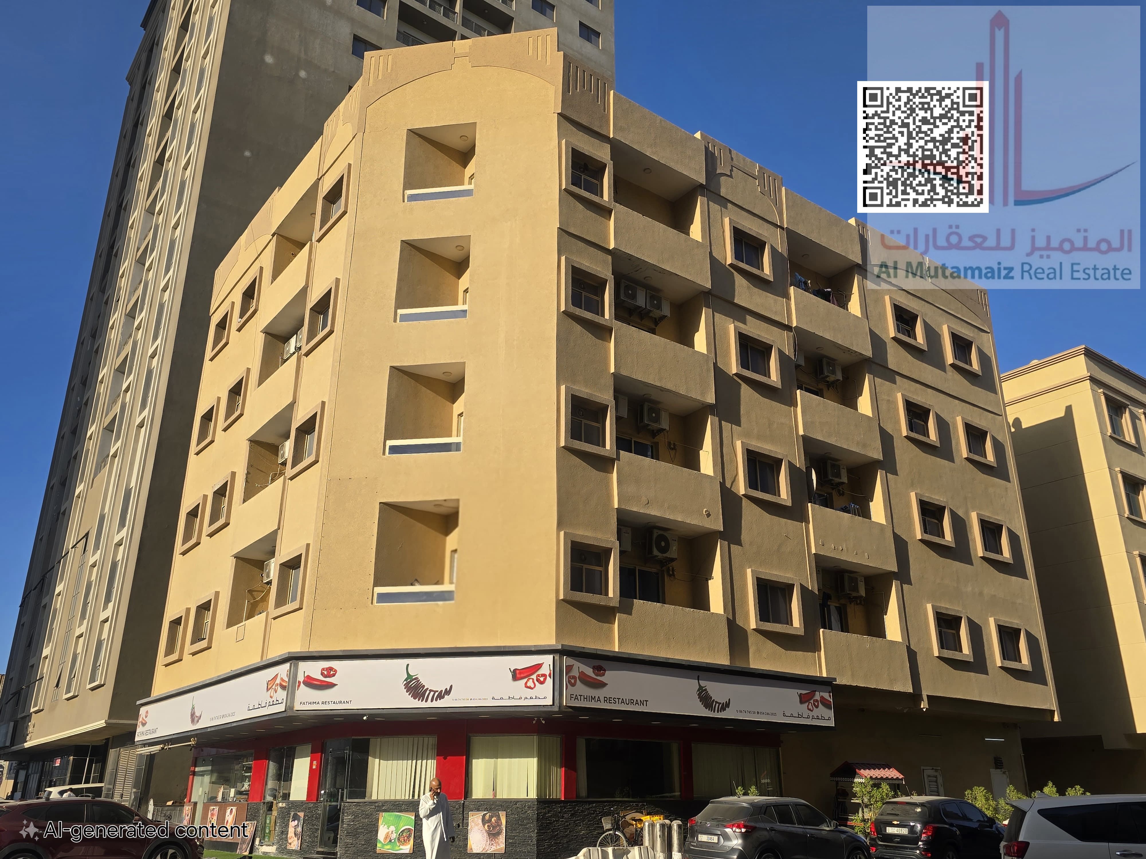Dream apartment in the heart of Al Bustan, upscale location and relaxing view