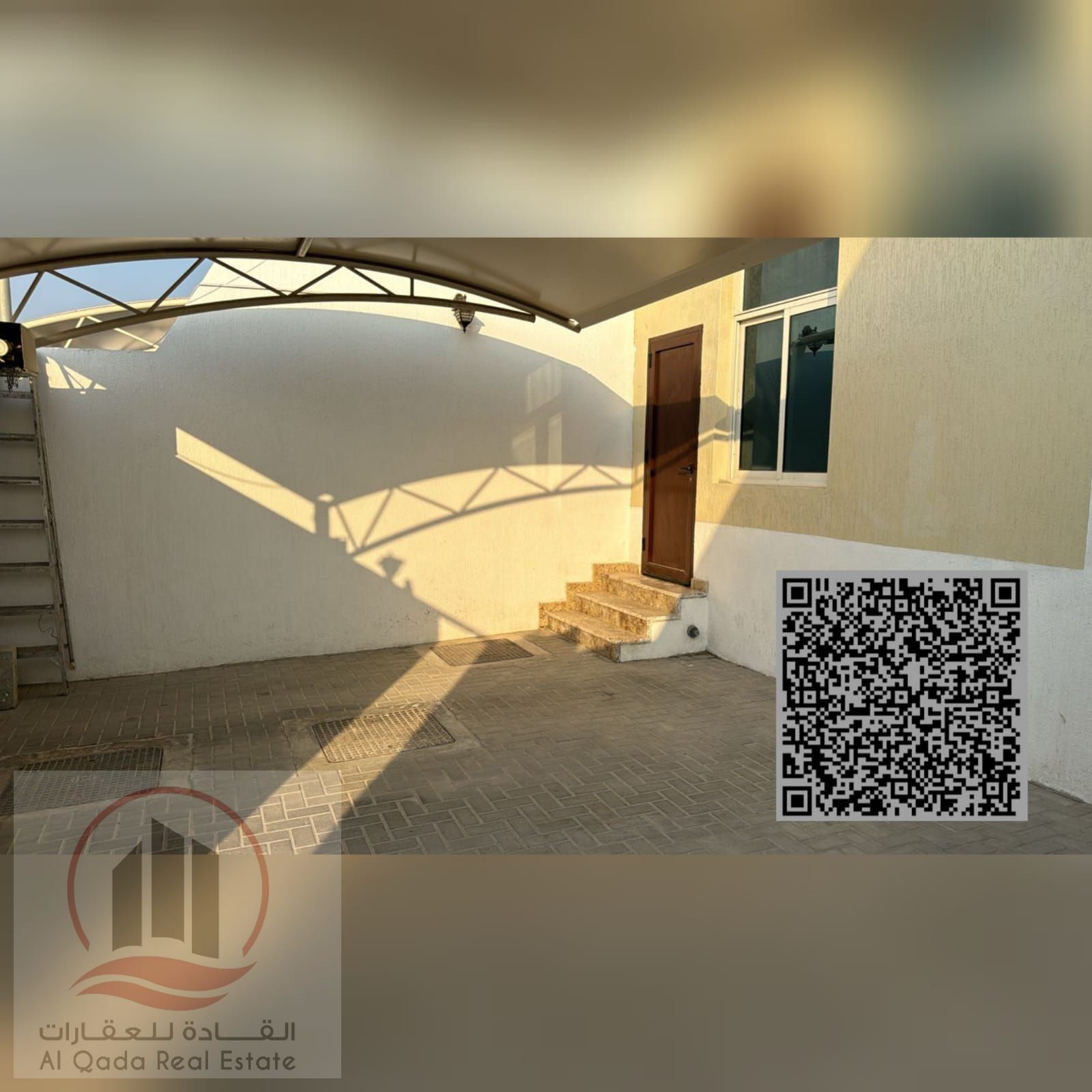 For sale: 3-bedroom townhouse villa including electricity and air conditioning.