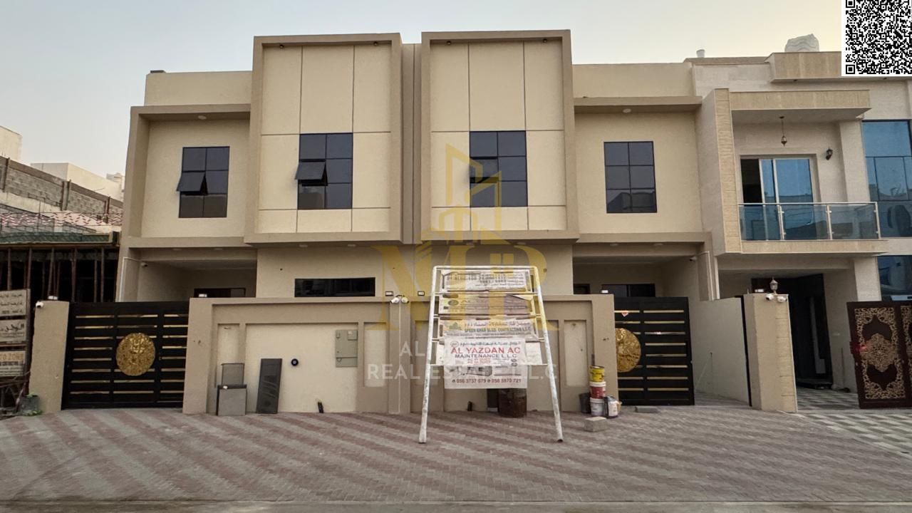Villa for sale, price includes central air conditioning, children's garden, one of the most beautiful villas.