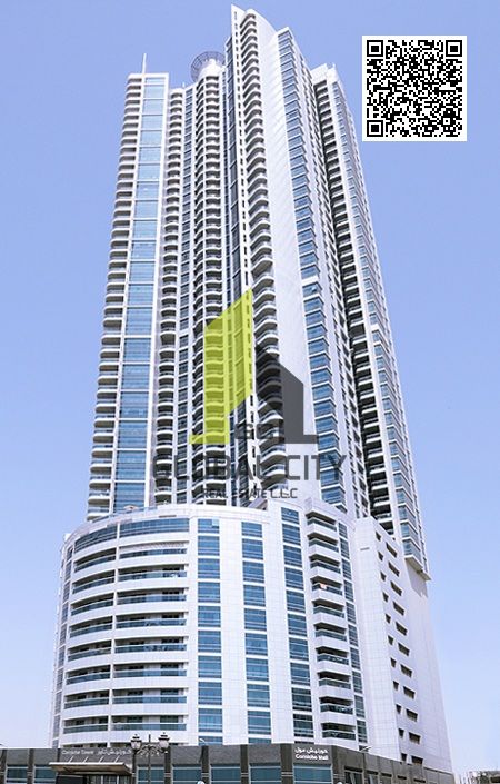 ELEGENT TWO - BEDROOM APARTMENT WITH SEA VIEW IN AL RUMAILAH AJMAN AVAILABLE FOR RENT ONLY 66,999/-