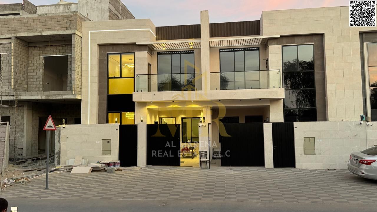 One of the most luxurious villas in Ajman for sale in a prime location, including registration and ownership fees | Bank financing available with flex