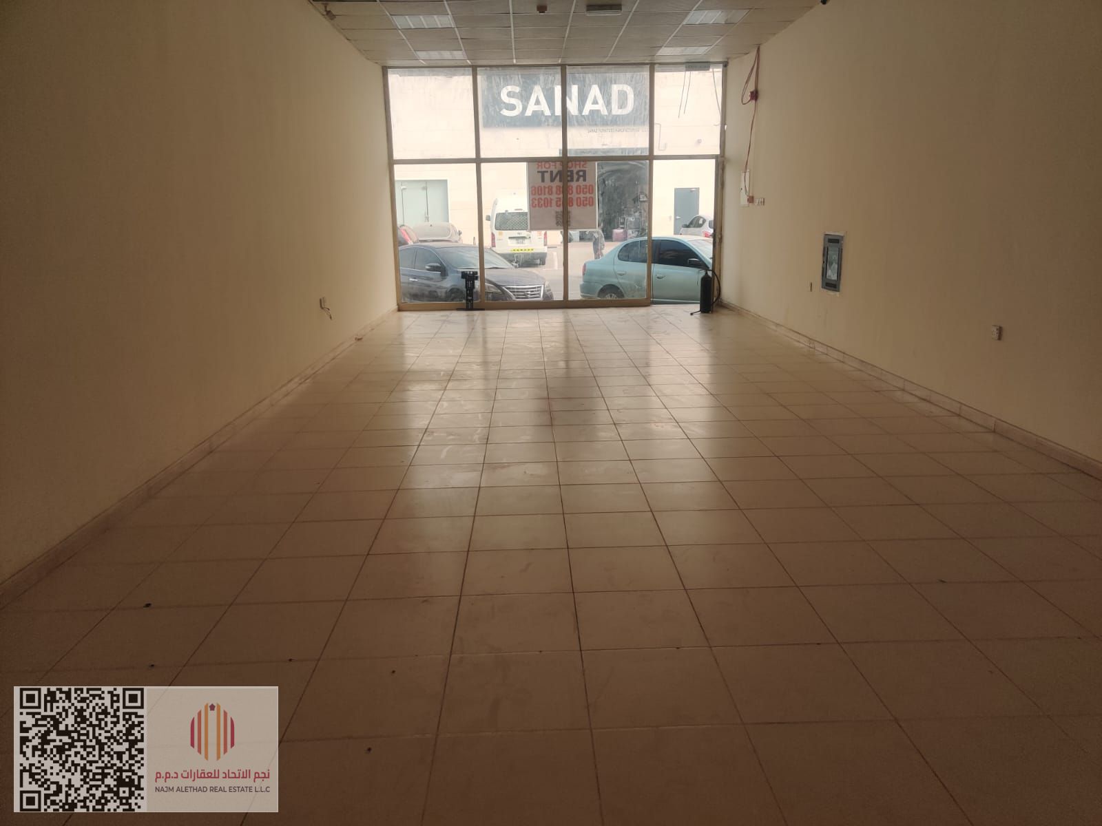 Commercial Shop for Annual Rent located in Ajman – Al Jurf Industrial Area 1, behind the Ajman China Market, in a lively and practical location suitab