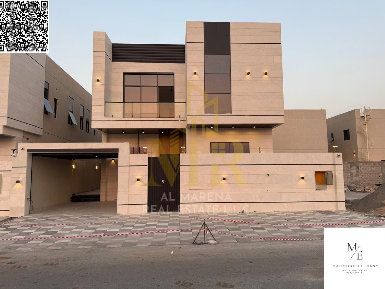 One of Ajman's most luxurious villas for sale in a prime location, including registration and ownership fees | Bank financing available with flexible