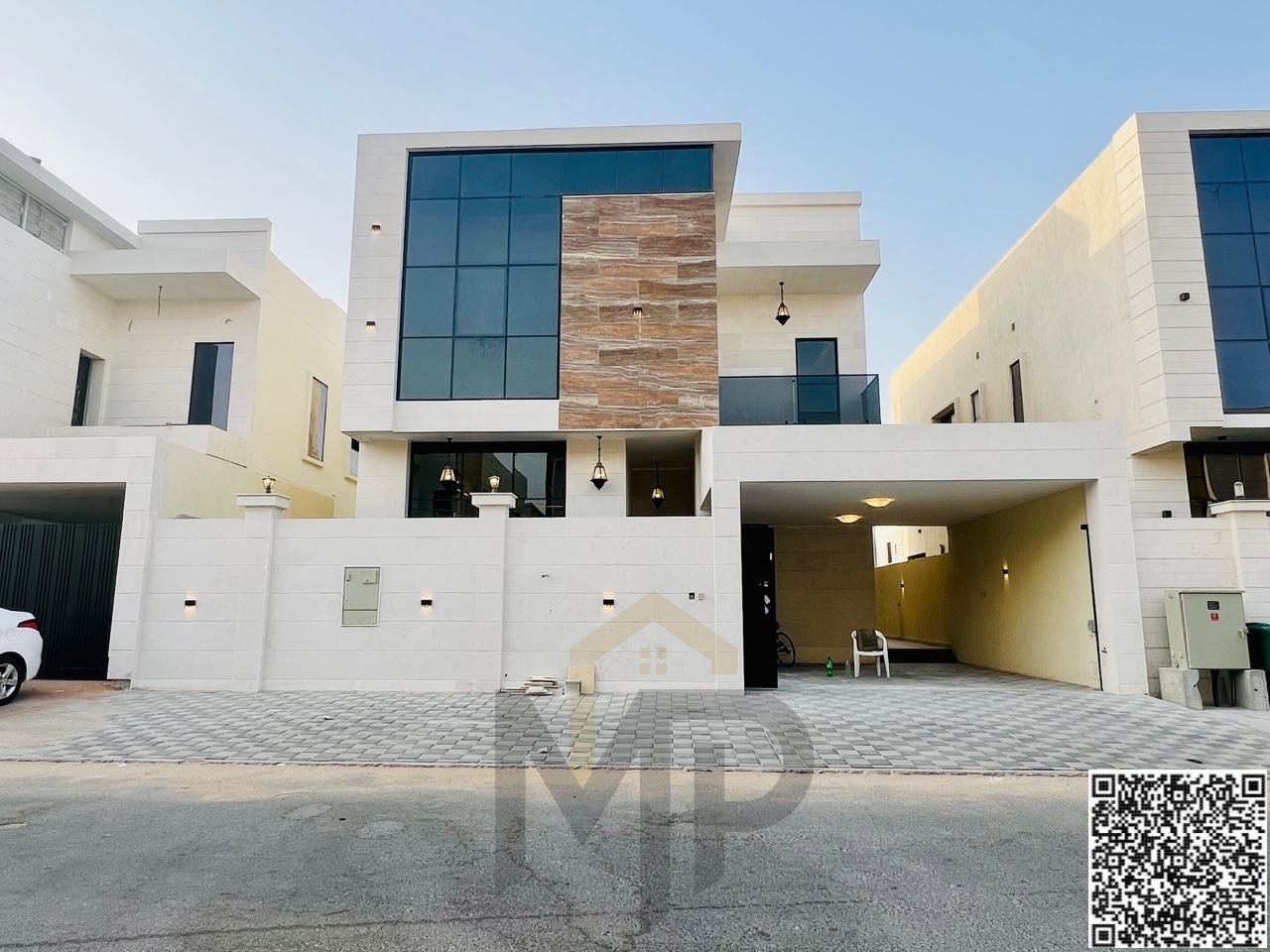 "A villa with a luxurious European design and a prime location close to all services — and the price includes electricity, water and air conditioning…