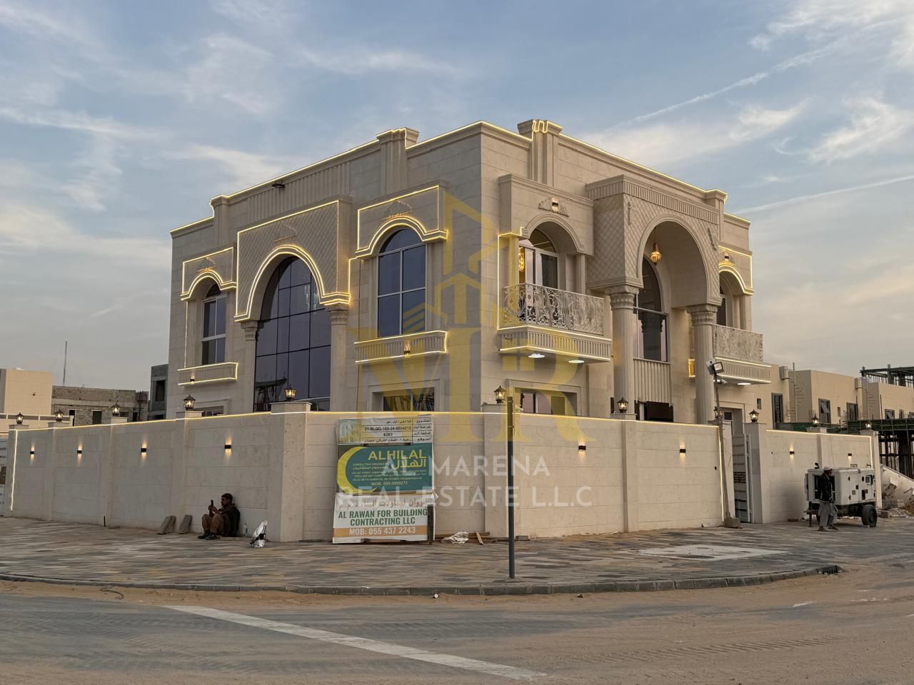 Classic Corner Villa in Al Zahia | 5 Bedrooms | 2 Floors + Roof | 3800 sq ft | Hotel Finishes | Price Includes Registration, Ownership, and Furnishing