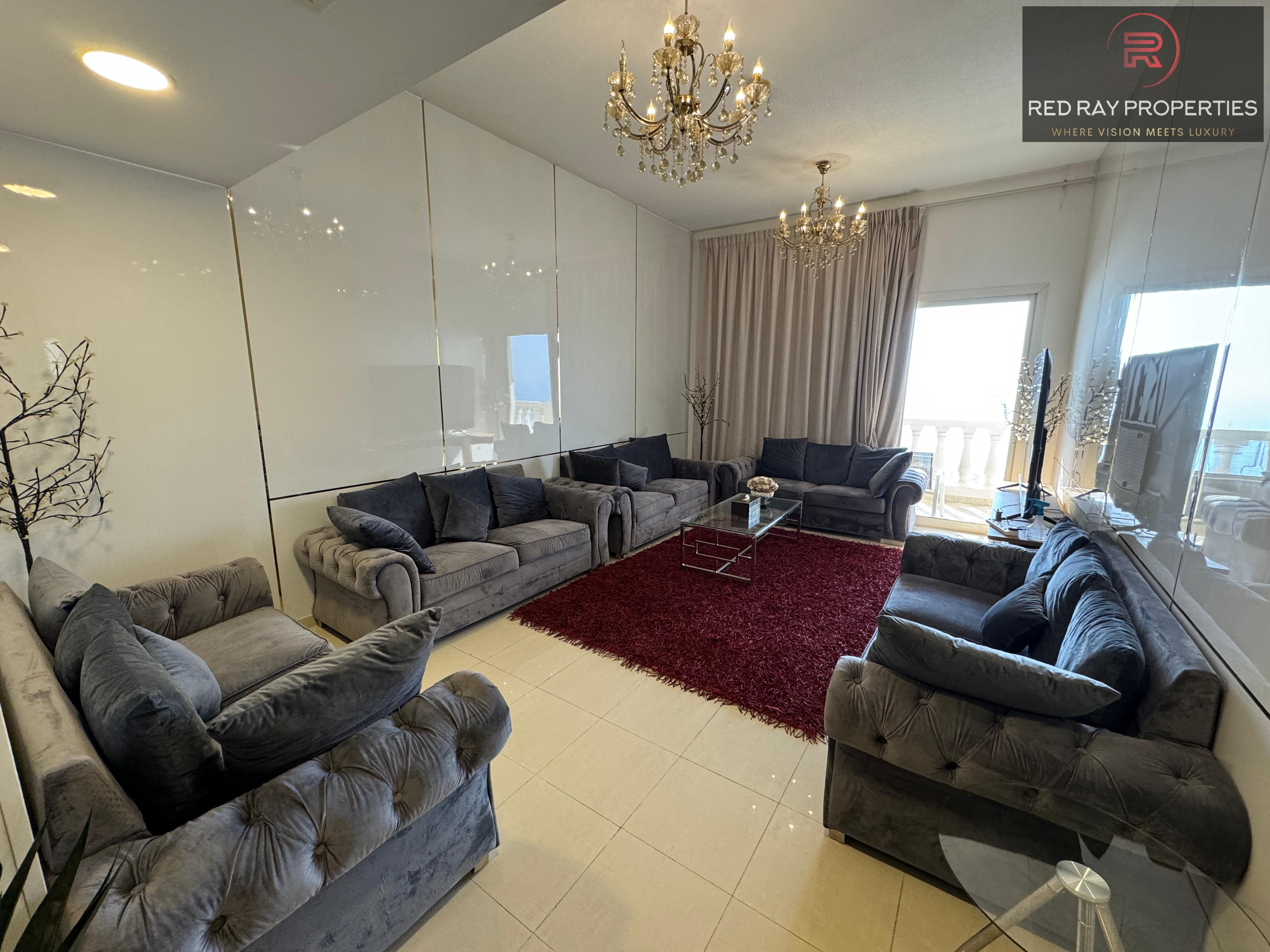 Fully Renovated Luxury 2-Bedroom Sea View Apartment in Royal Breeze, Al Hamra Village