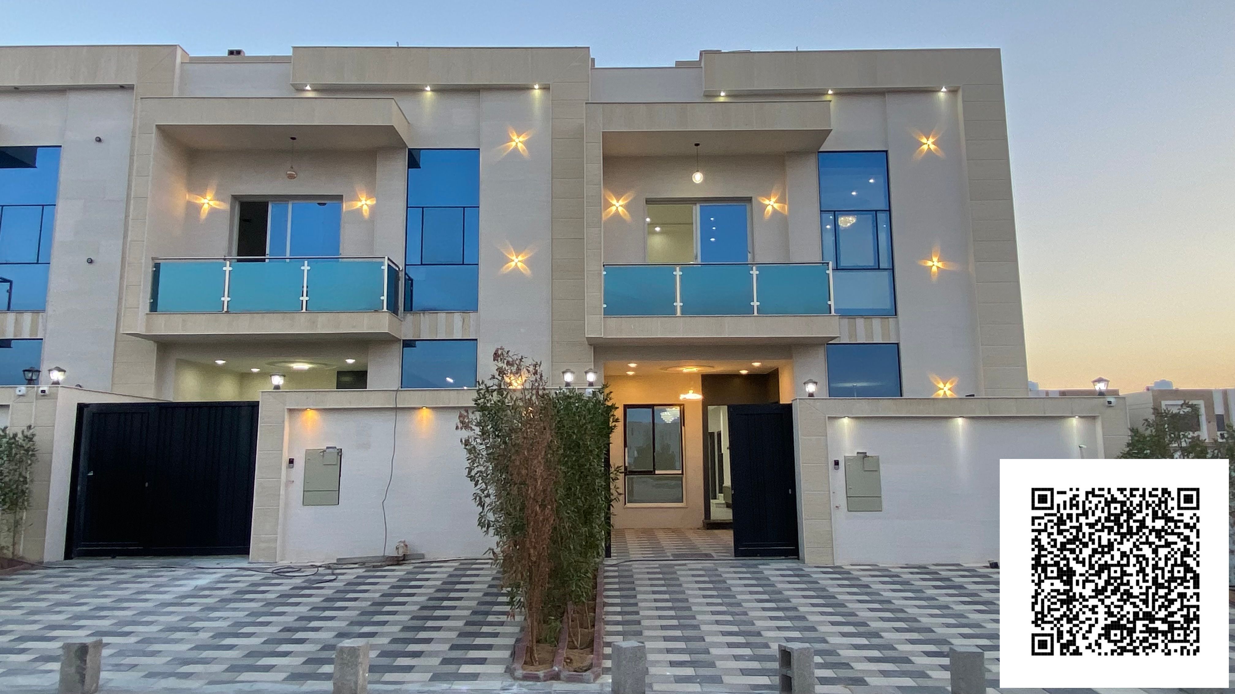 For sale, townhouse villa, ground floor + 2, Ajman, Al Helio area 2