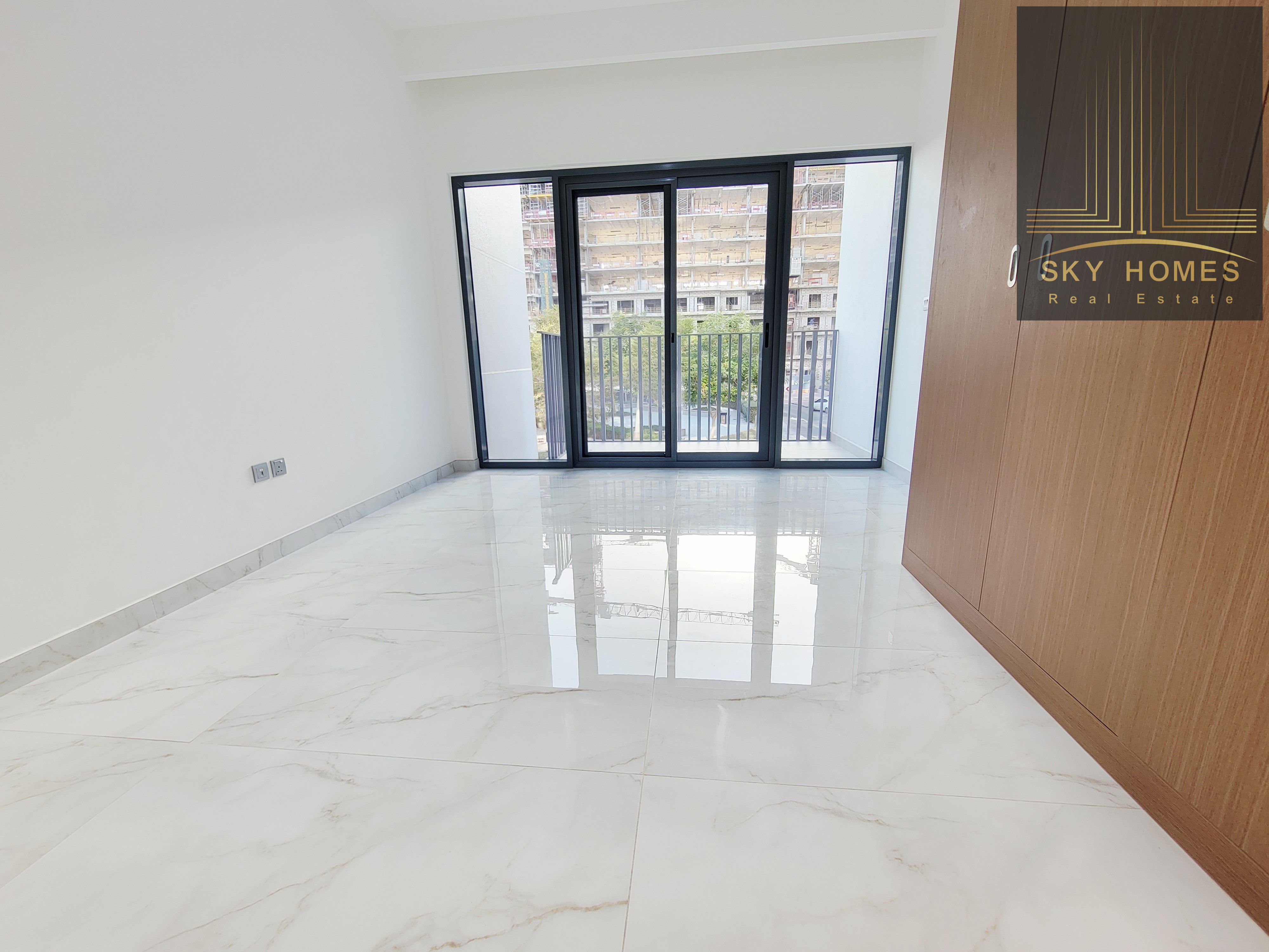 Brand new semi furnished studio Apartment available for rent just in 48k with parking gym pool free