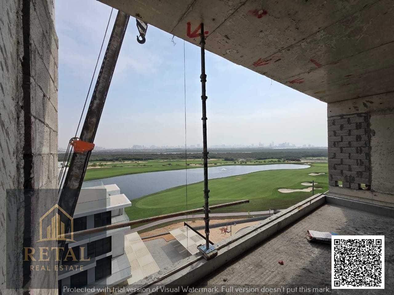 Luxury 1BR in Al Zorah Ajman with golf view and flexible post-handover payment plan – a smart investment in upscale coastal living
