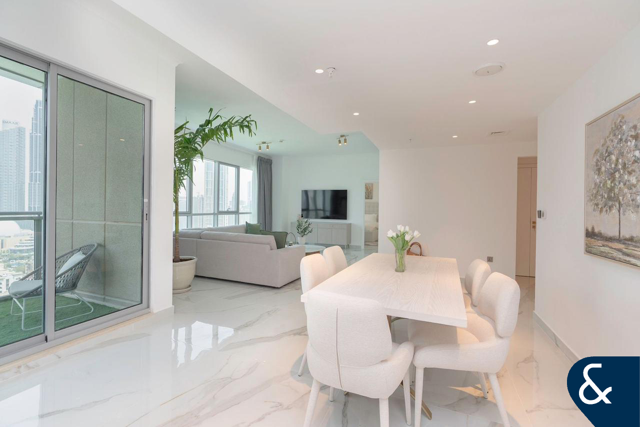 3 Bed + Maids | Burj & Fountain View | Vacant