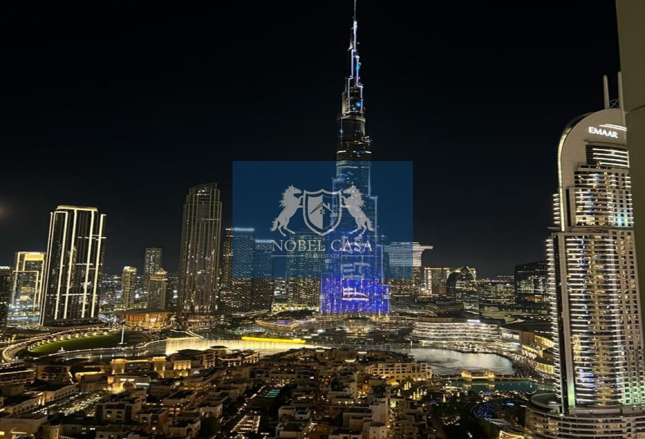 Burj Khalifa All Rooms| Good ROI| 2-Balconies