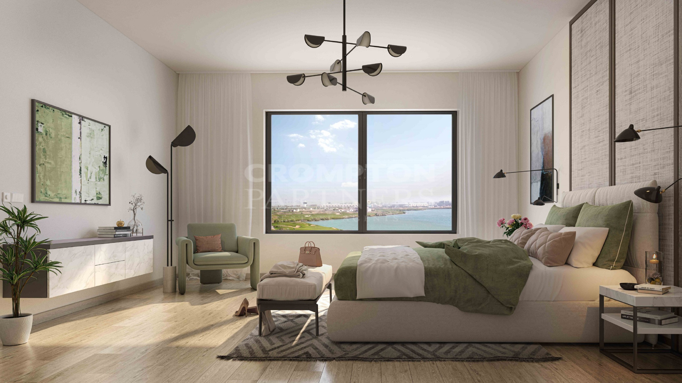 Full Golf View | High End Amenities | 2 + Maid