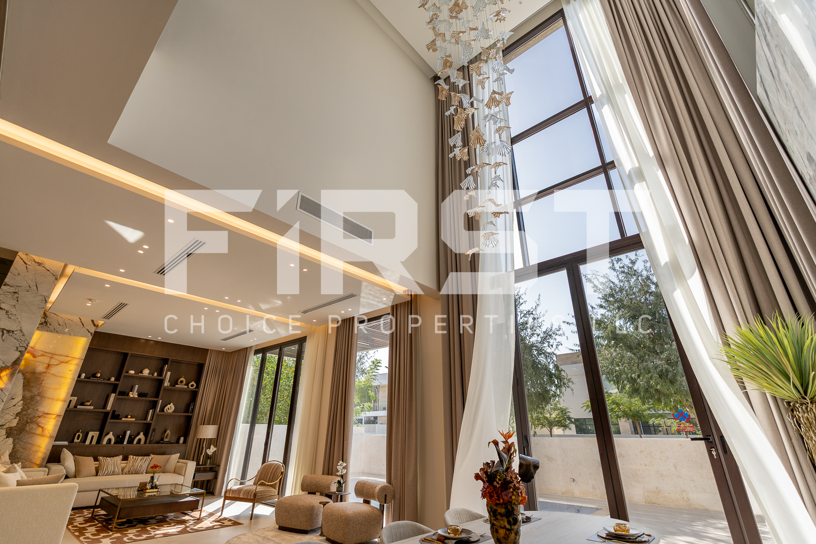 Elegant 4-Bedroom Villa Overlooking Green Community Living