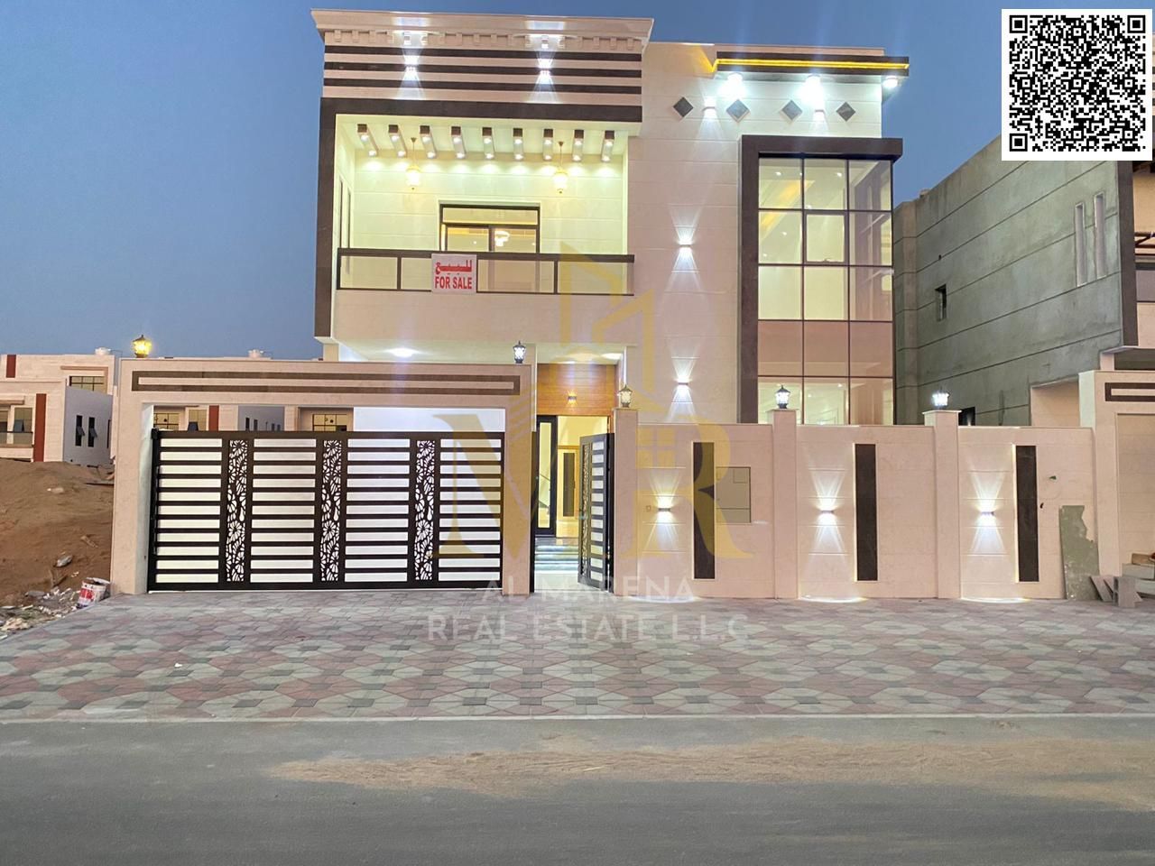 With electricity, water, and air conditioning, own your dream villa and invest in a luxurious villa in the heart of Al Bahia in a sophisticated style.