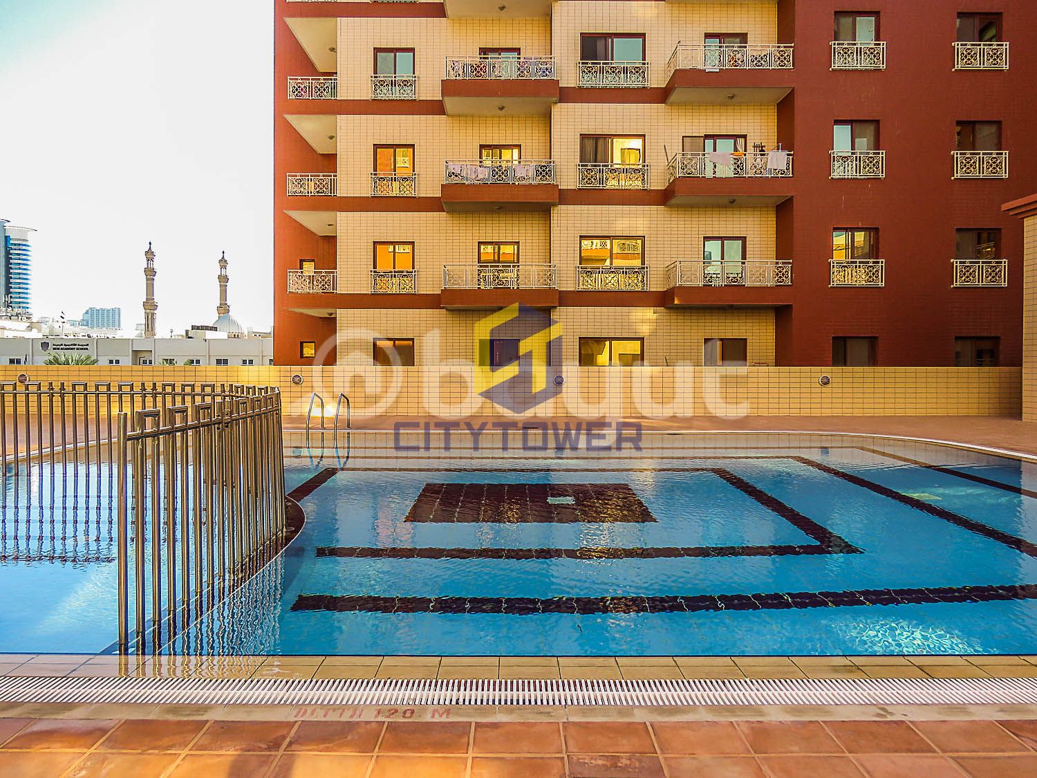 1 Bedroom Hall Apartment in Al Raffa with Pool Gym