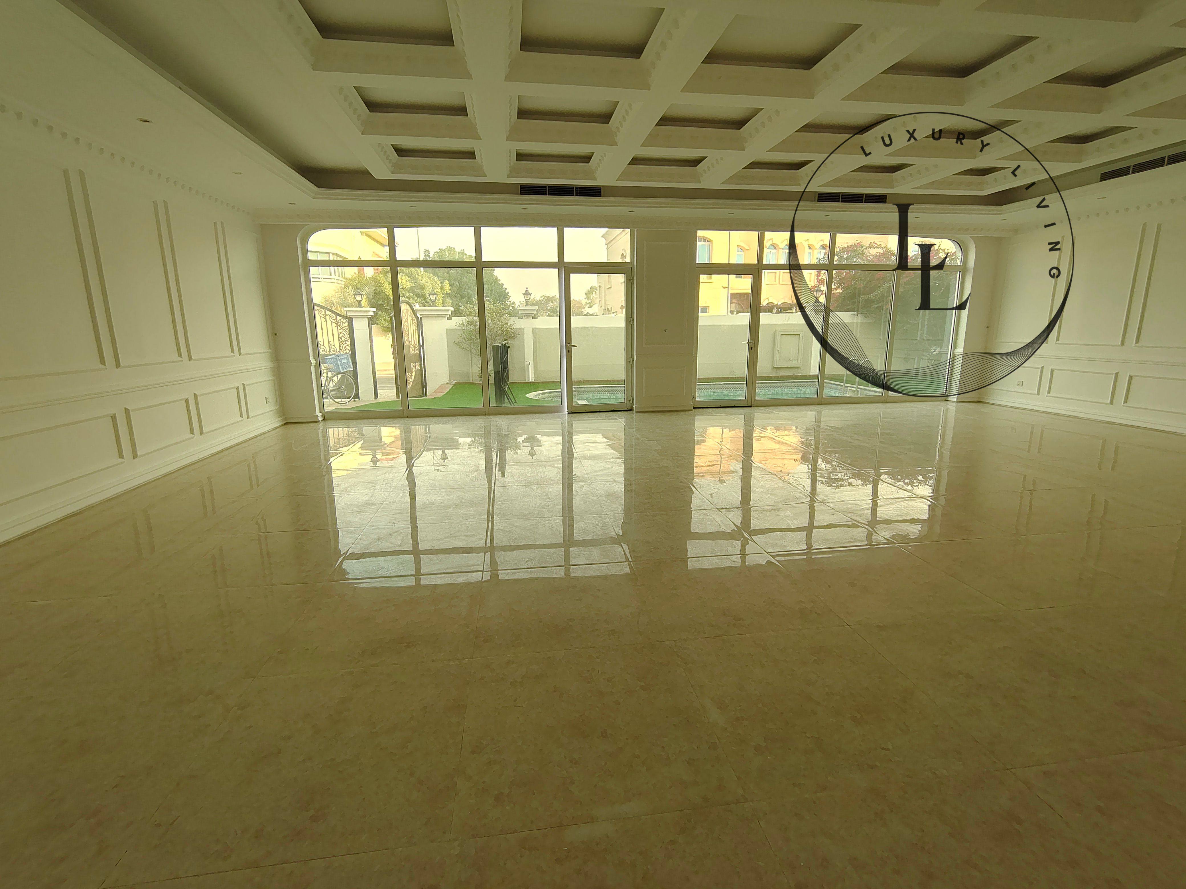 Beautiful 4bhk villa is available in 195k with swimming pool