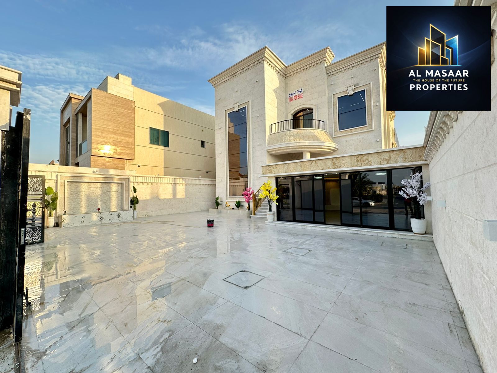 Villa for sale – Al Muwaihat 1, Ajman | Behind Nesto | Prime location, ready to move in | Luxurious design | Includes electricity, water, and air cond