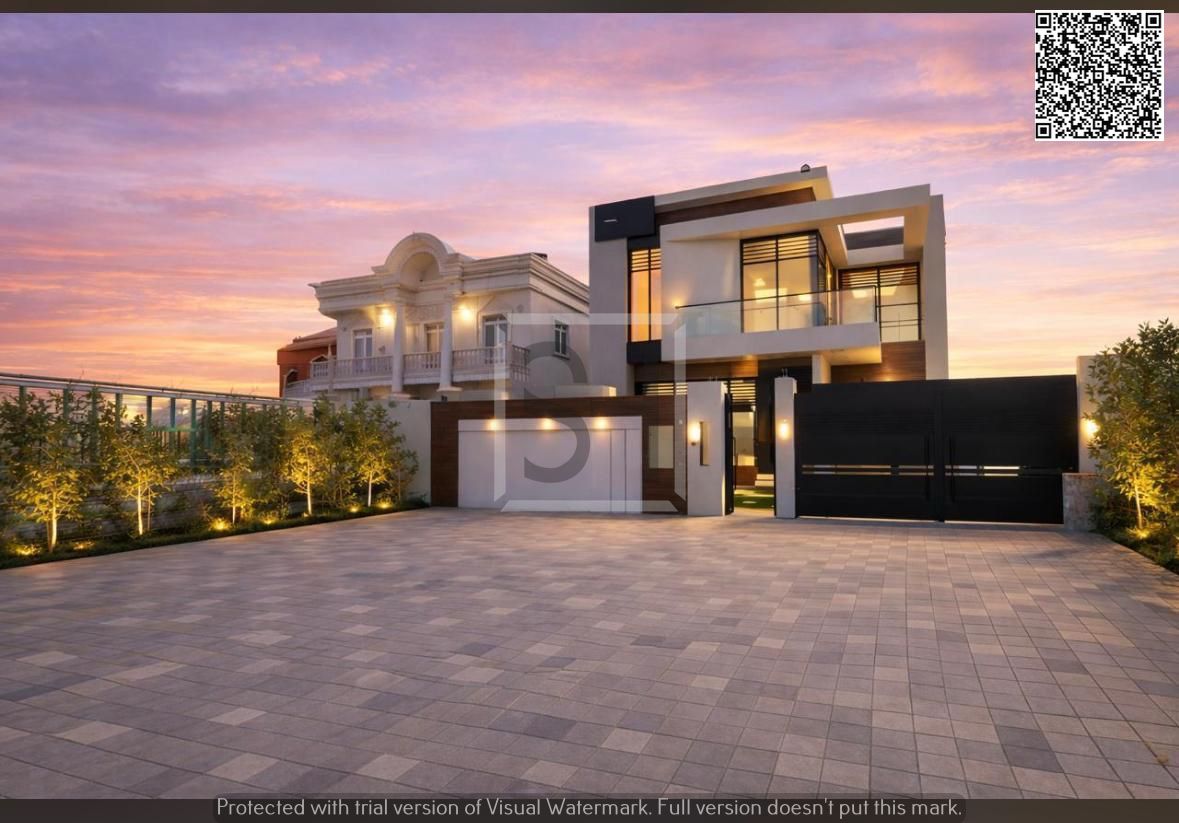 Villa for sale, including electricity, water, and air conditioning.