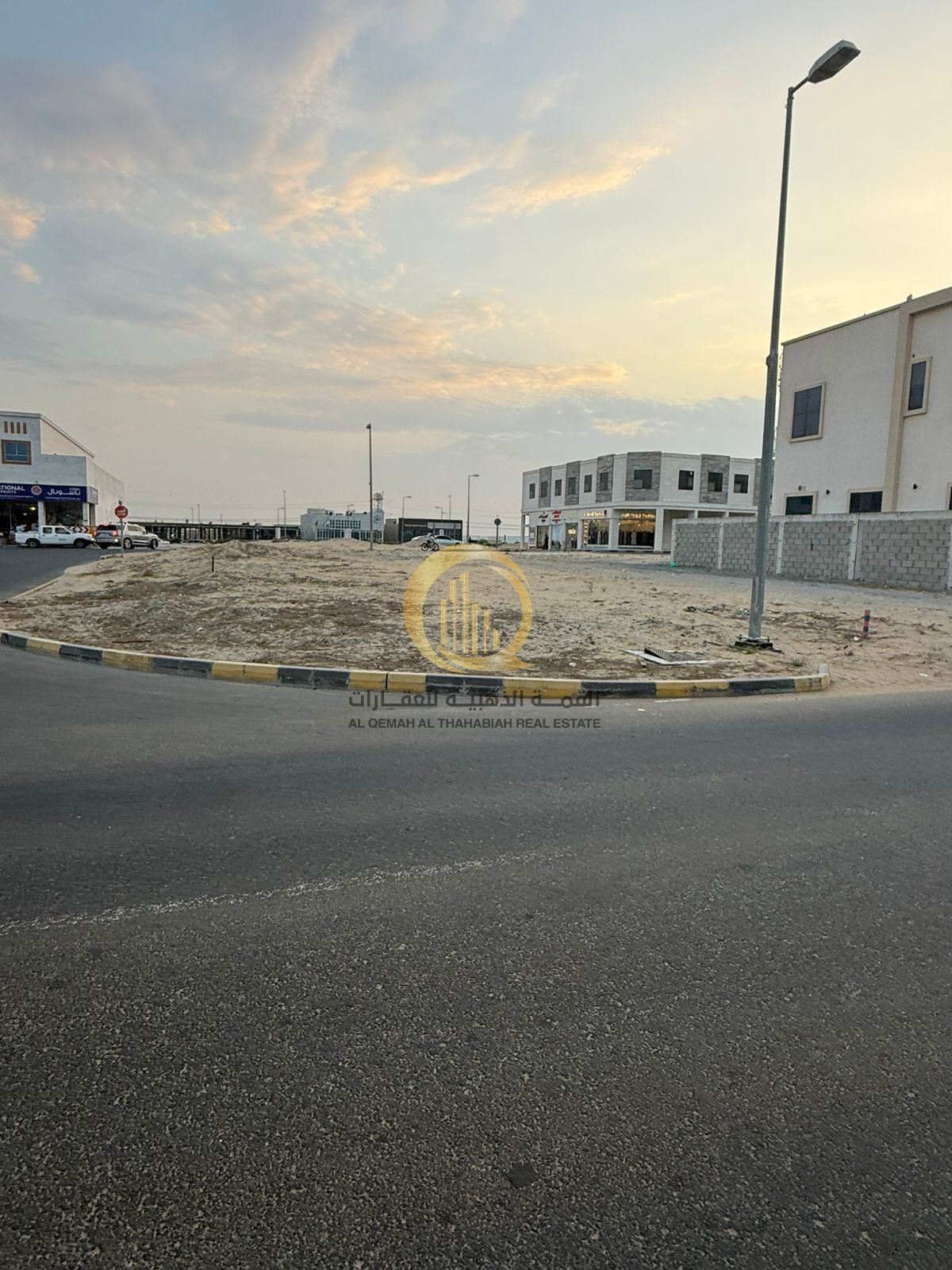 For sale: corner land in Talal City, opposite the Masar Project. Area: 5,382 sq ft