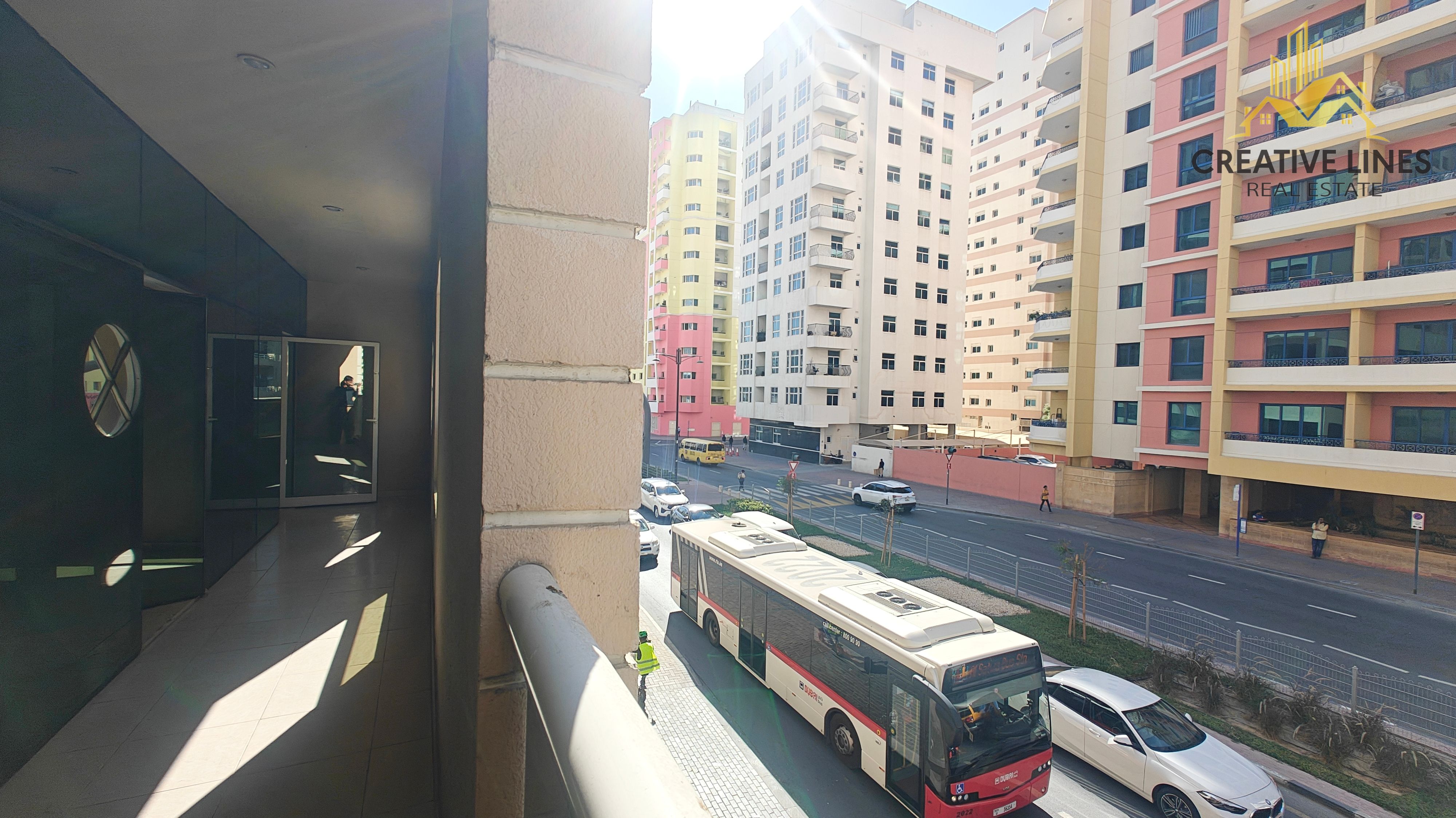 Hug size luxury 2bhk apartment// Closed to RTA Bus stop// ready to move// Road view balcony