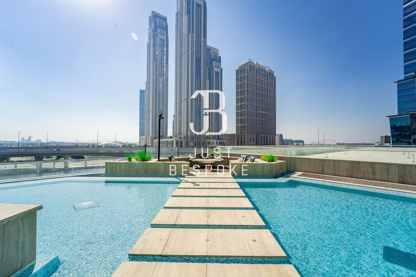 2-Bedroom | Furnished | Pool View | Urban Oasis | Ready to Move -In | Flexible Cheques |