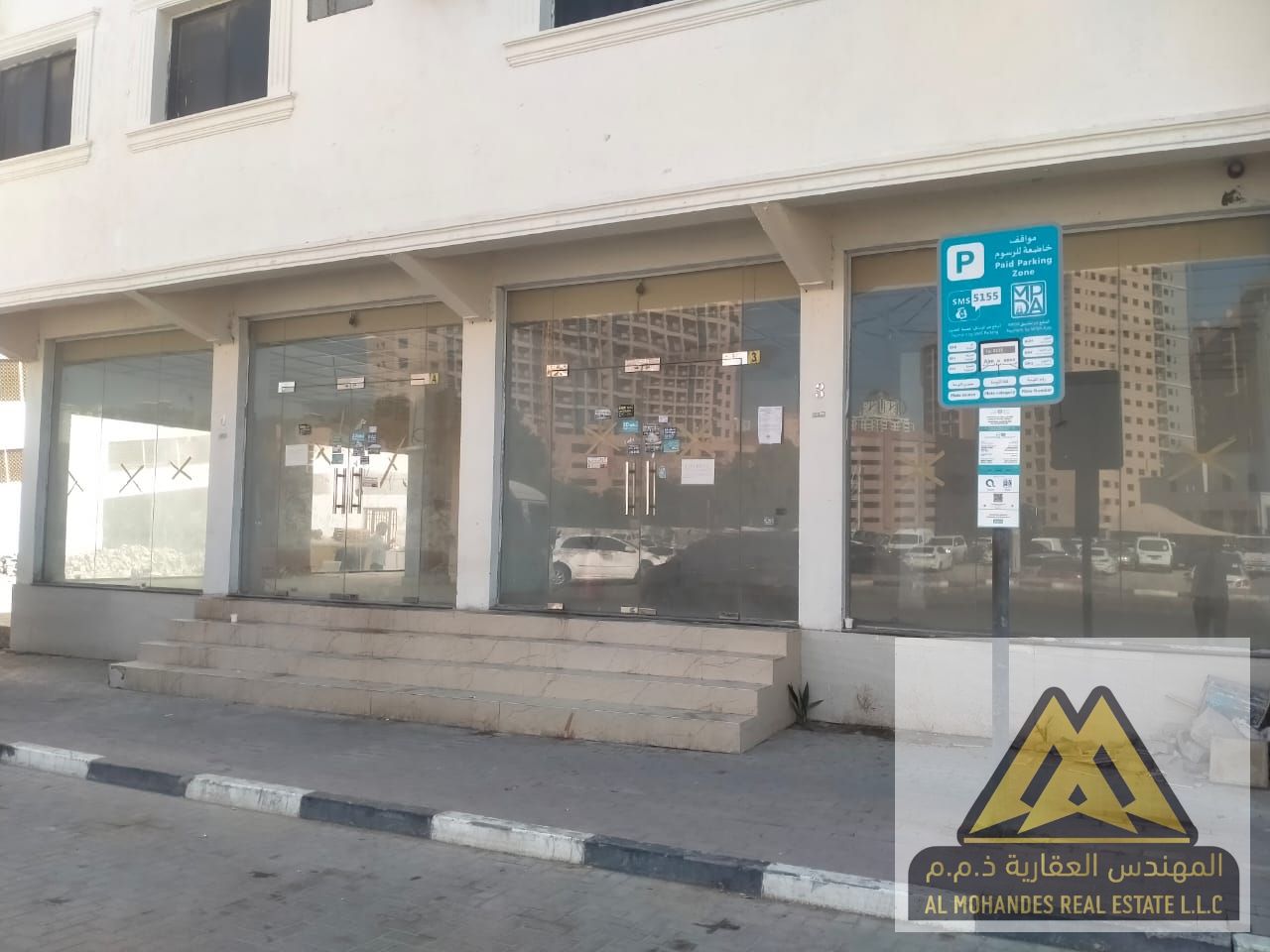 Two large shops for rent – can be combined to open any business Al Nuaimiya – Prime location