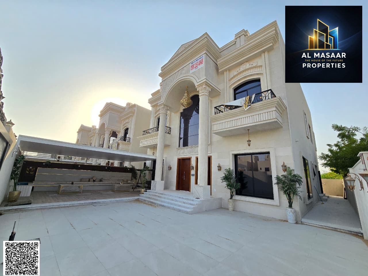 A unique opportunity to own a villa with a luxurious classic design and high-end finishes in one of the best areas of Al Yasmin, Ajman, with spacious