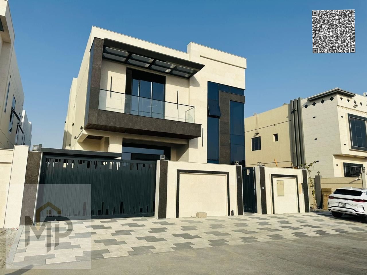 Villa for sale in Ajman | Al Bahia area | 5 bedrooms, majlis, 2 living rooms and maid's room | Freehold ownership for all nationalities | Price is neg