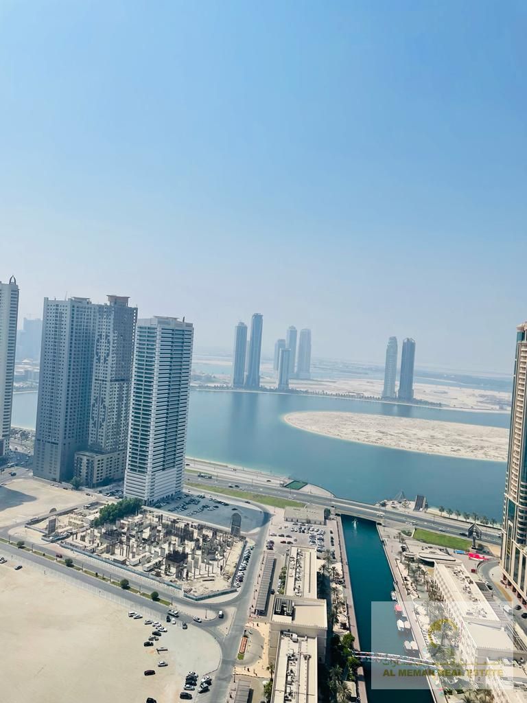 SEA VIEW/BALCONY/PARKING/AL KHAN LAGOON