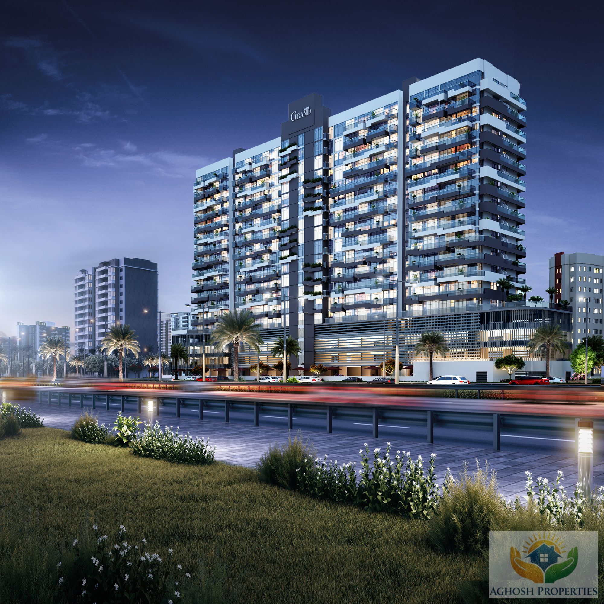 Chiller Free Distress Deal | 2-BR in Azizi Grand – Dubai Sports City | Handover Q4 2025