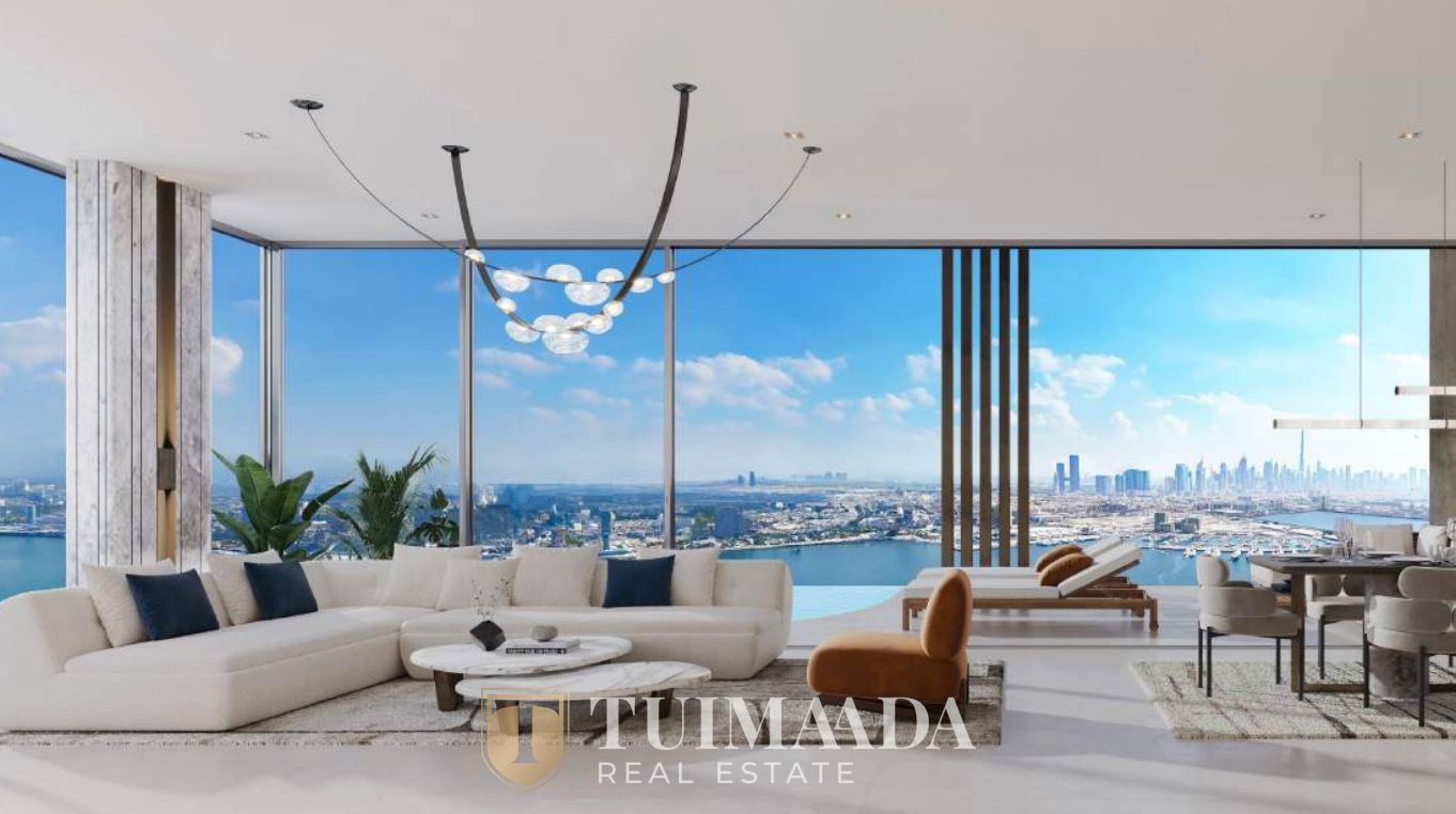 High Floor | Spacious 1BR | Prime Waterfront Living