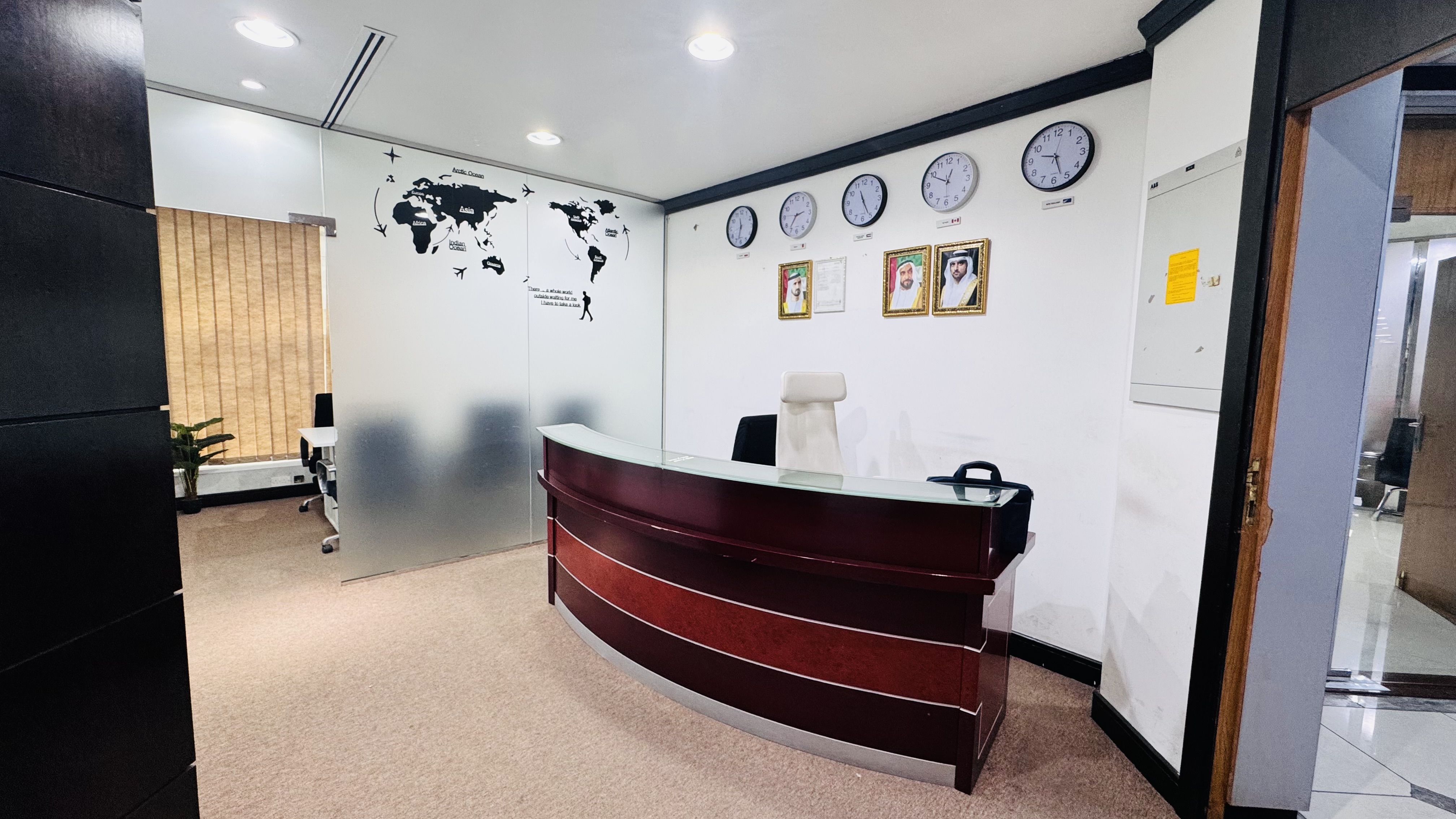 1365 Sqft OFFICE AVAILABLE NEAR TO ABUHAIL CENTRE 125K IN 4 CHEQUES