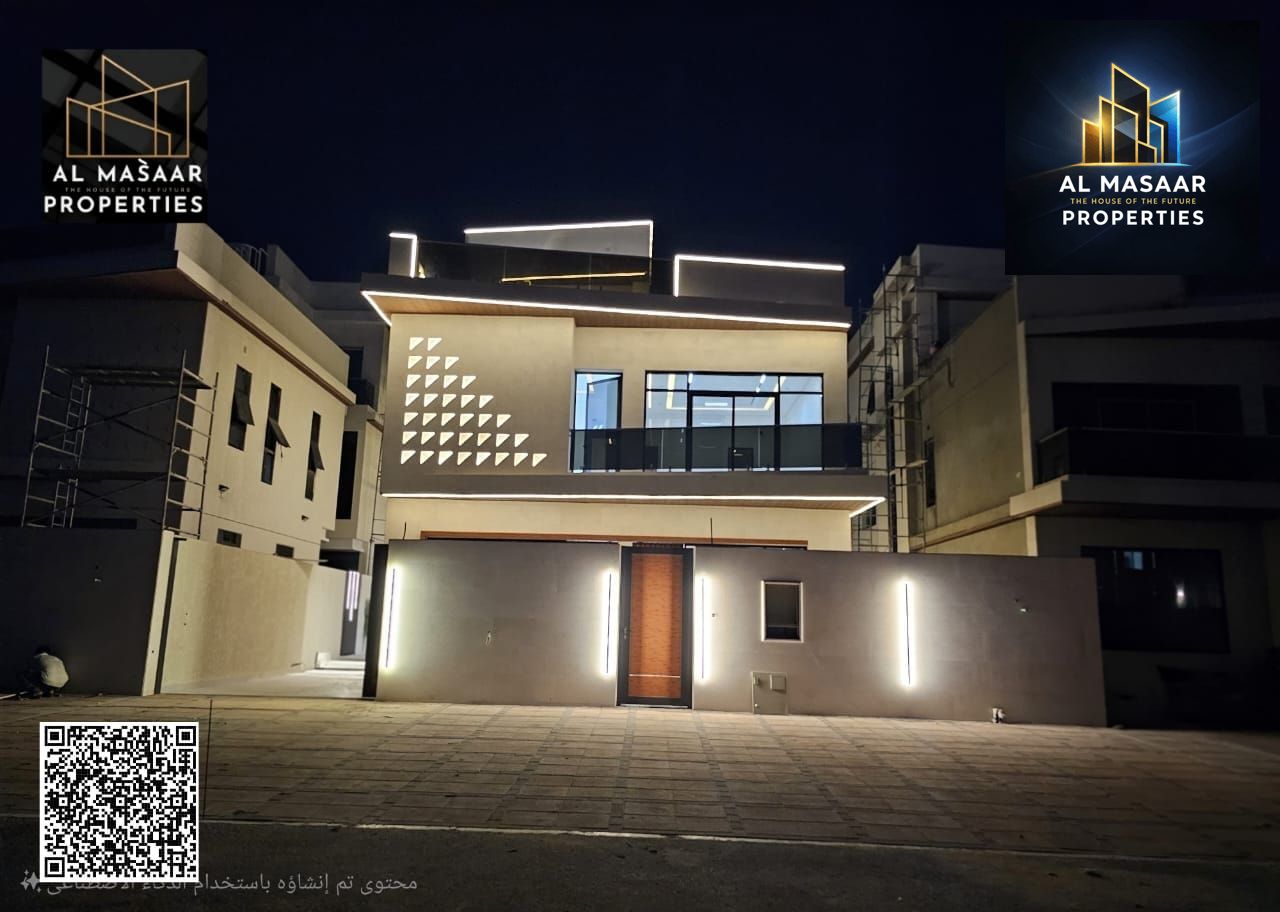 Elegantly designed villa, two floors and a roof, registration included