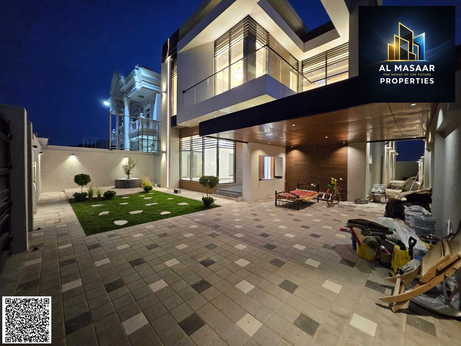 A unique opportunity to own a luxurious villa with spacious areas, ideal for families seeking comfort and privacy. The price includes electricity and