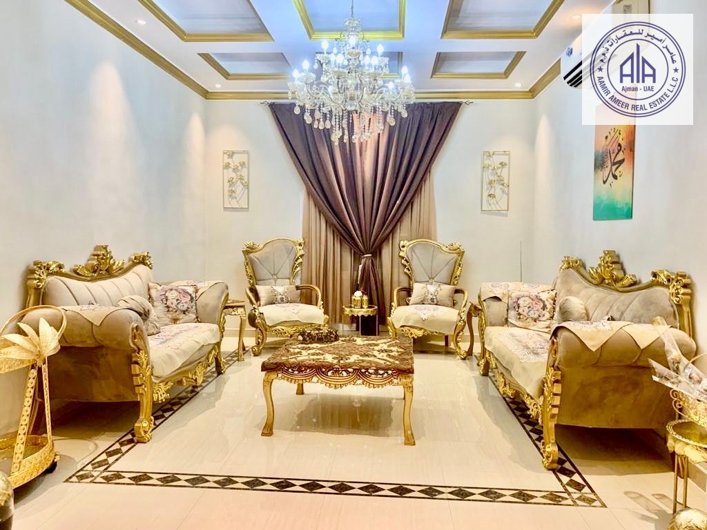 5 BEDROOM FULLY FURNITURE VILLA AVAILABLE FOR RENT INA AL RAWDA 1 Ajman