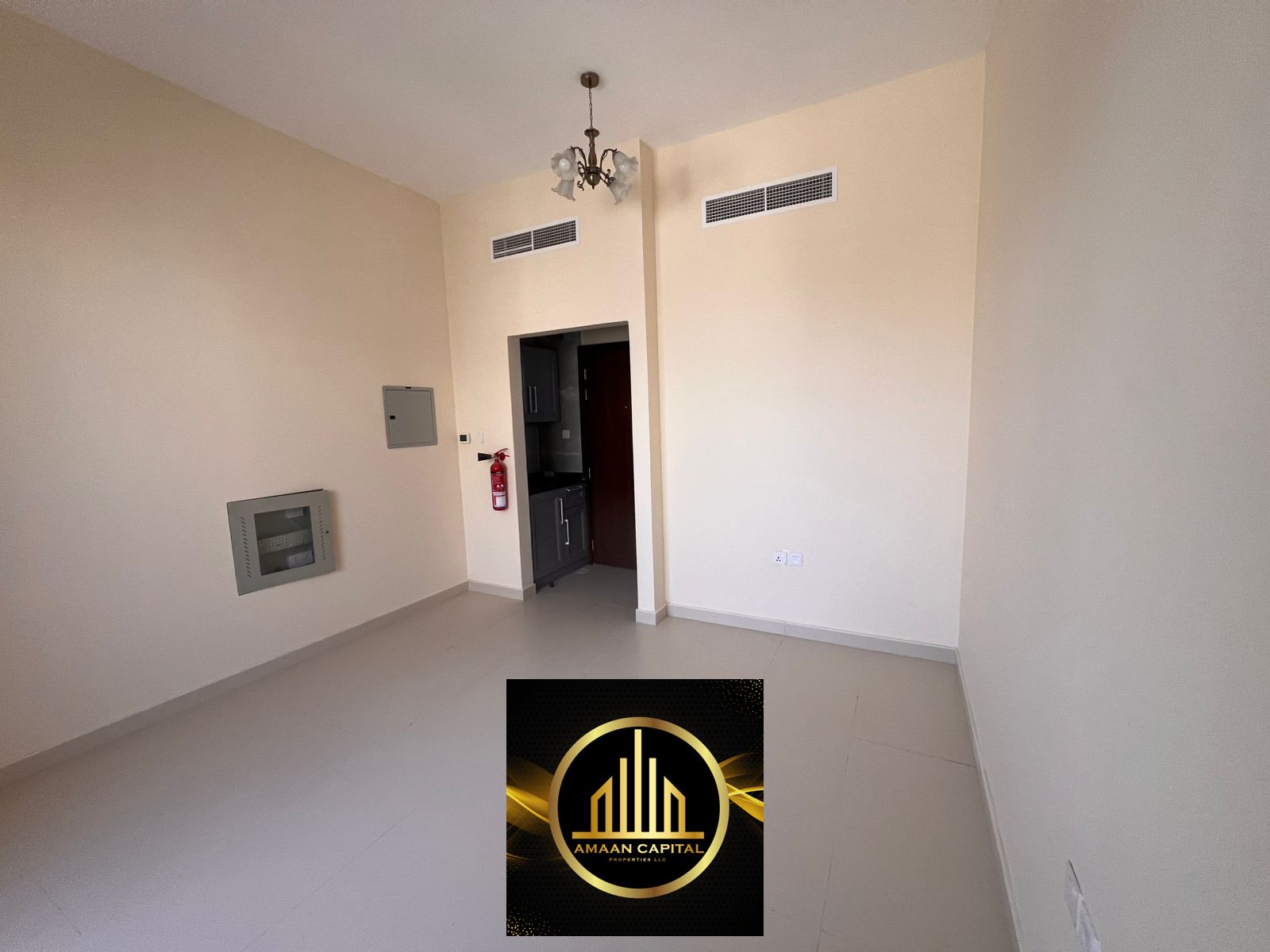 Studio with balcony available for annual rent in Al Aliya area, Ajman